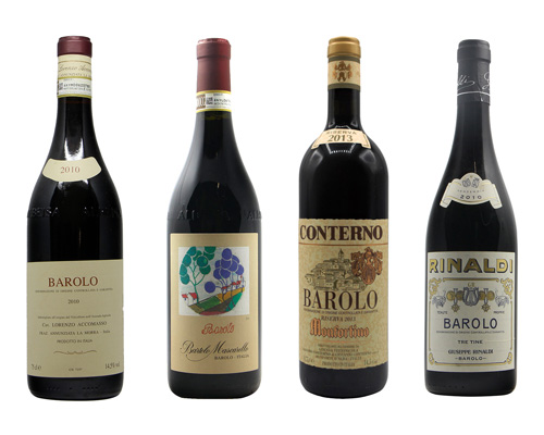 Vino Barolo Grandi Bottiglie